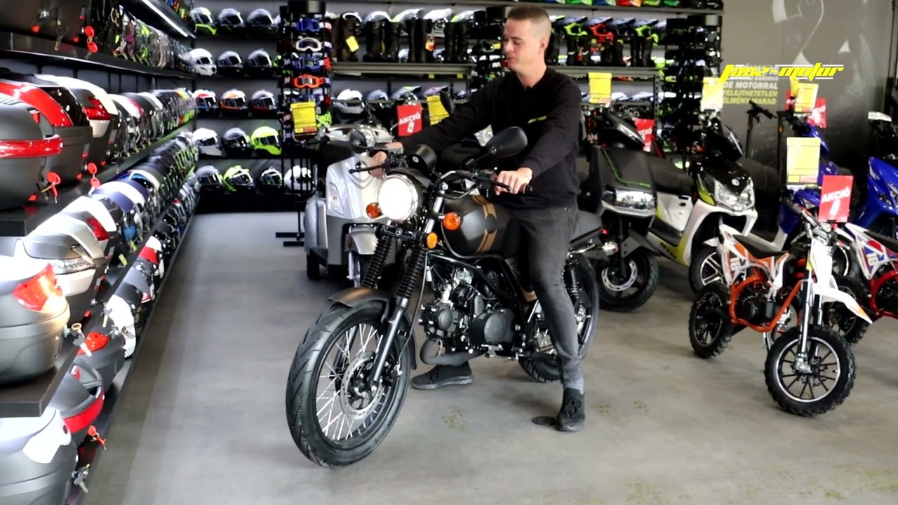 Barton Cafe Racer 50 4T bemutatóvideó