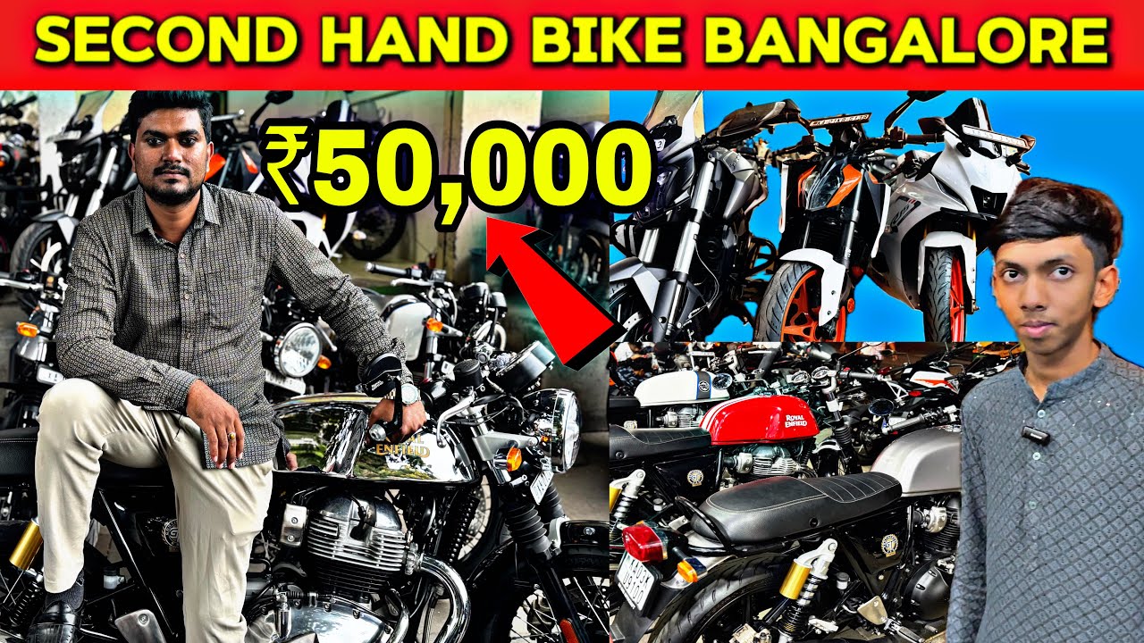 STARTING @50,000 😱 SECOND HAND BIKE BANGALORE 💯I VV PURAM SECOND HAND BIKE | USED BIKES IN BANGALORE