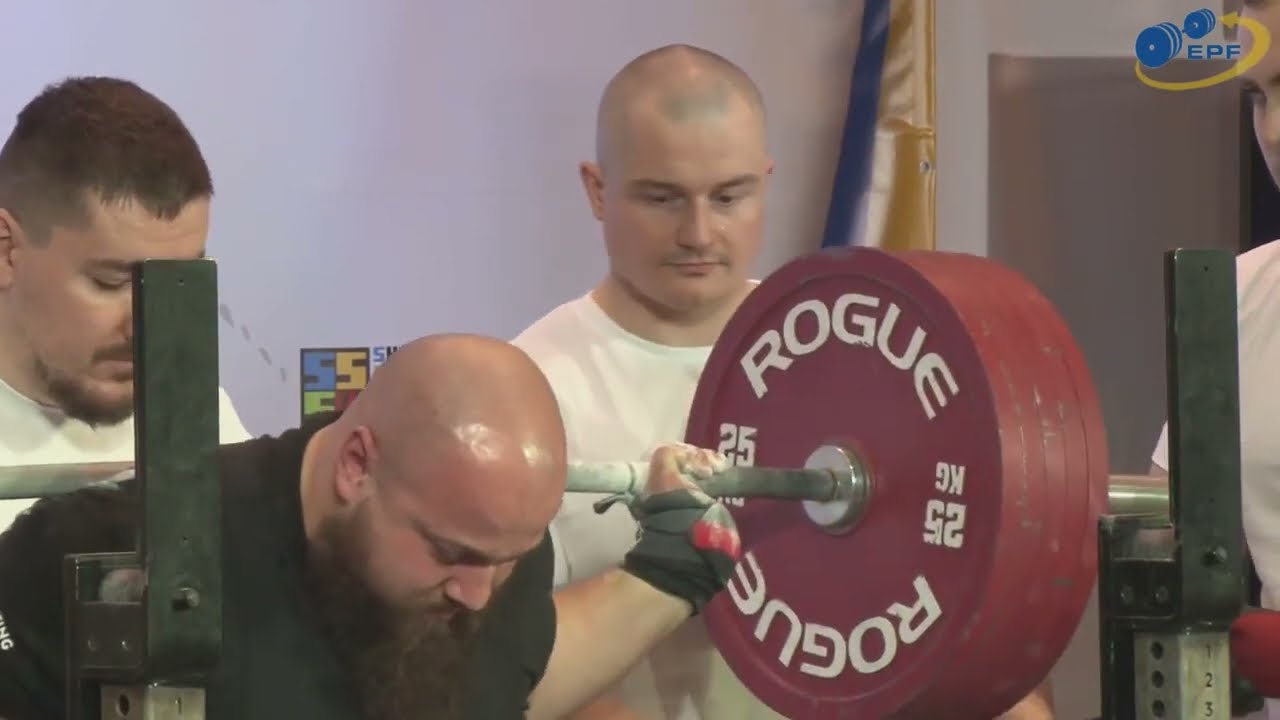 Bereczki-Kiraly Szilard(HUN) -3rd Place 830kg total -120kg junior | EPF European Championship 2022
