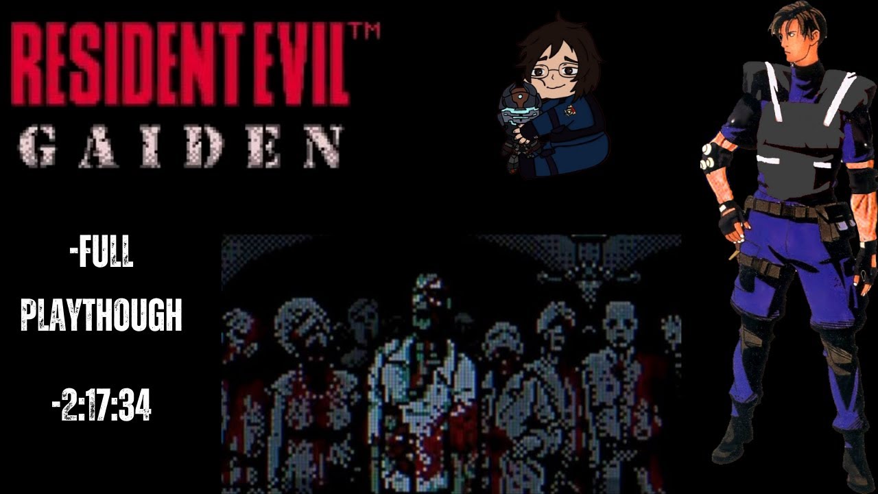 Resident Evil: Gaiden (2001) Barry Burton, Leon S. Kennedy, & Lucia Full Playthrough