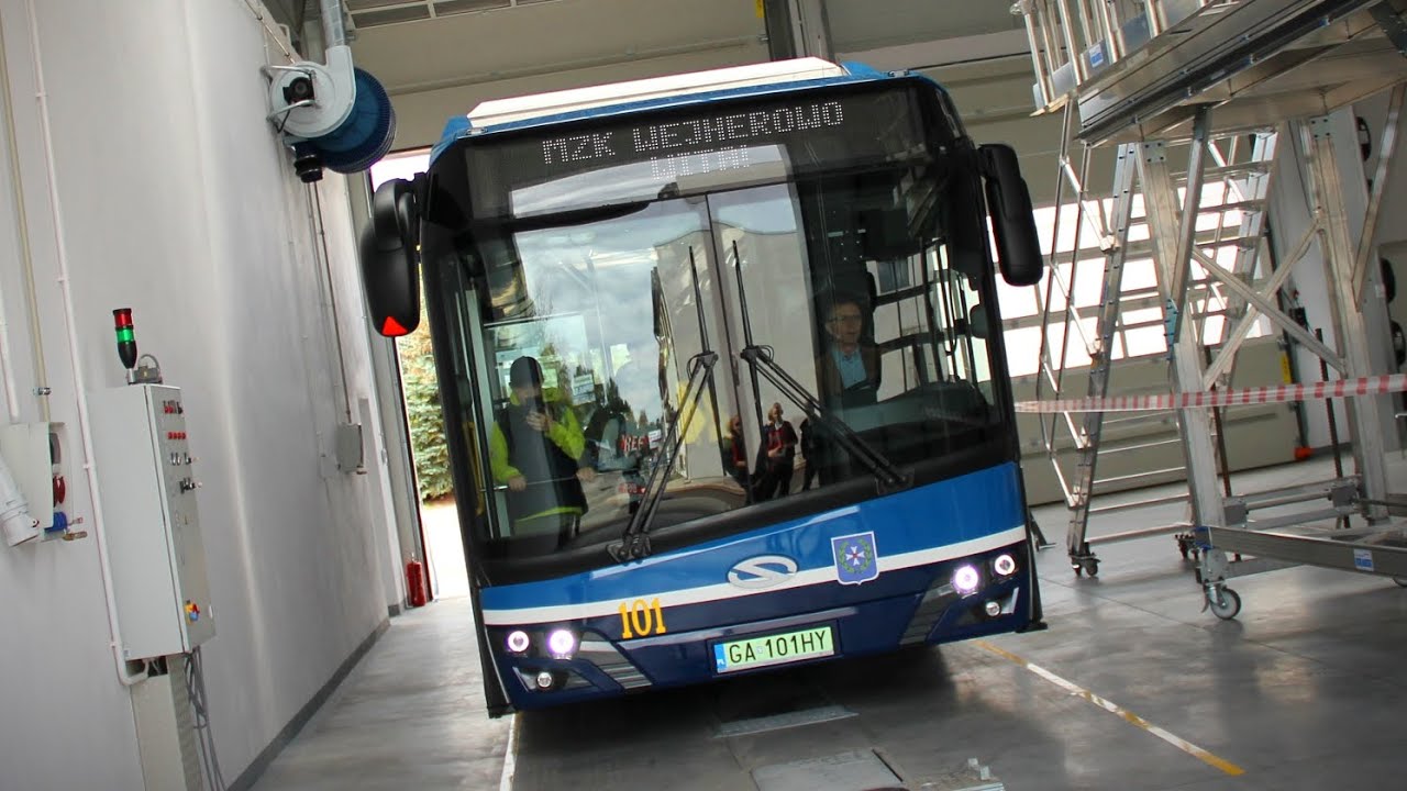 Pierwszy  Elektryczny SOLARIS URBINO 12 ELECTRIC MZK WEJHEROWO