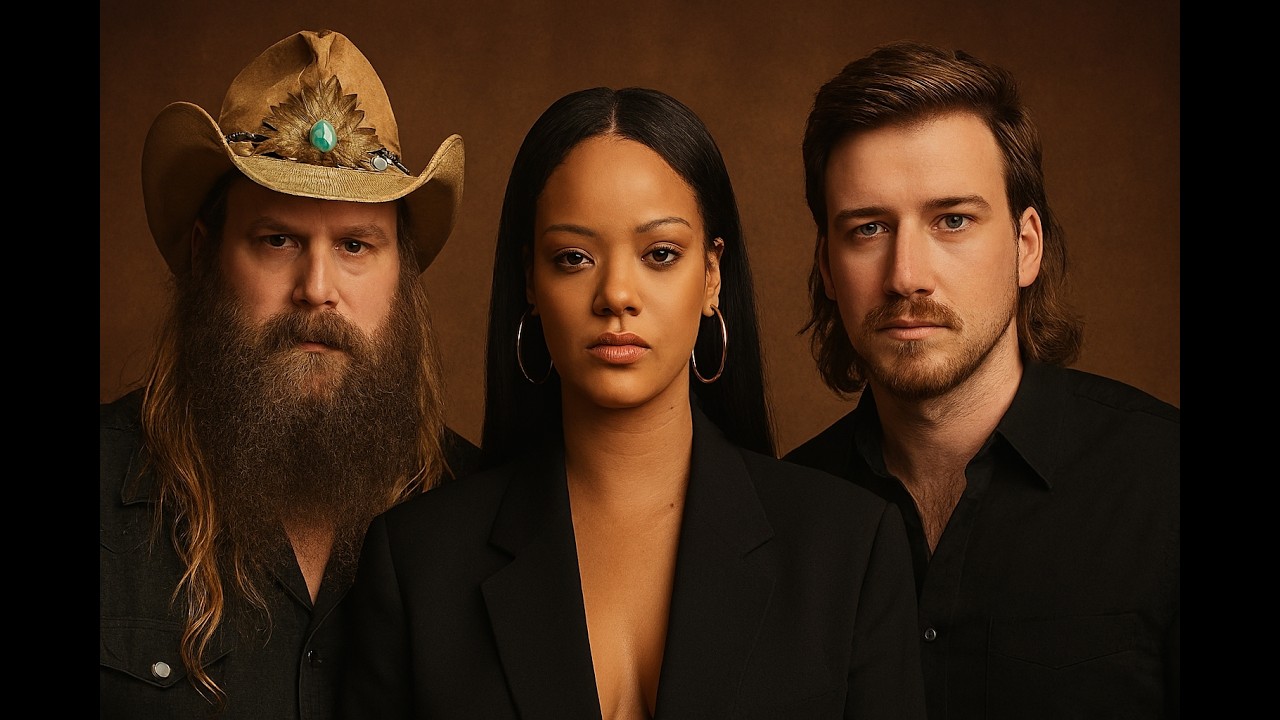 Chris Stapleton ft Rihanna And Morgan Wallen - Whiskey In My Chest ( 2026 AI Music Video)