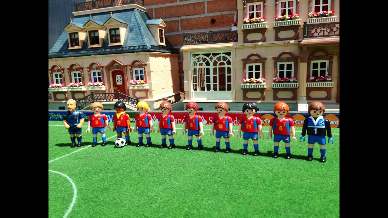 Playmobil Futbol - Partido. Más información en carlosmartinezfelipe.blogspot.com.es