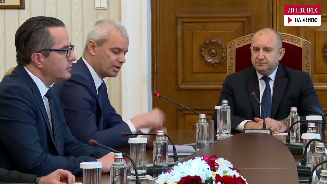 Костадинов пред президента: Не искаме да сме опозиция, а да управляваме