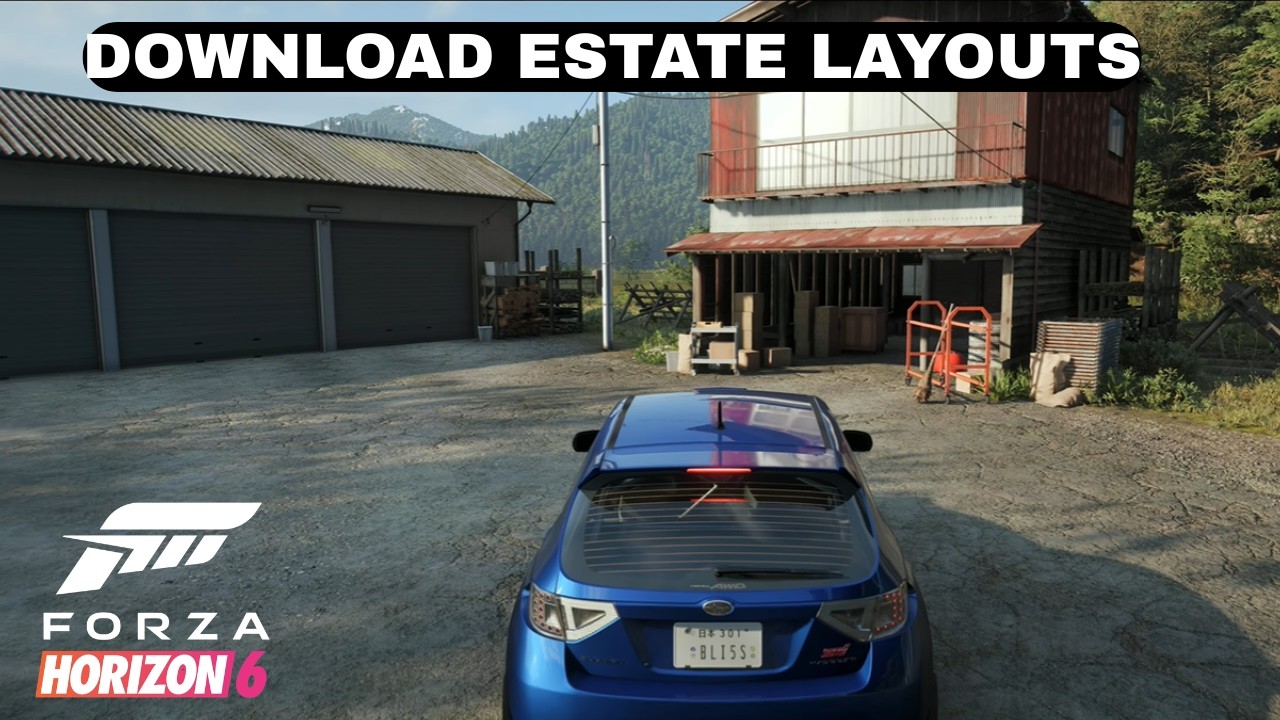 How To Download Estate Layouts In Forza Horizon 6