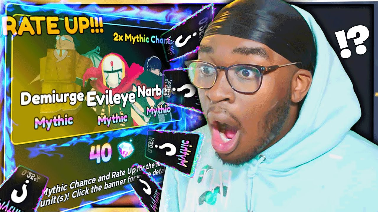 I Got The New Best OVERLORD Units In Anime Adventures