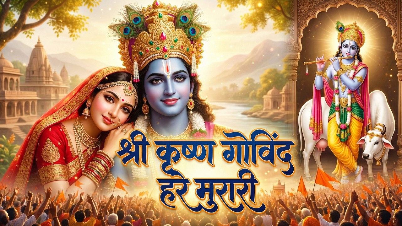 श्री कृष्णा गोविन्द हरे मुरारी - भजन | Shri Krishna Govind Hare Murari | Krishan Bhajan 2026