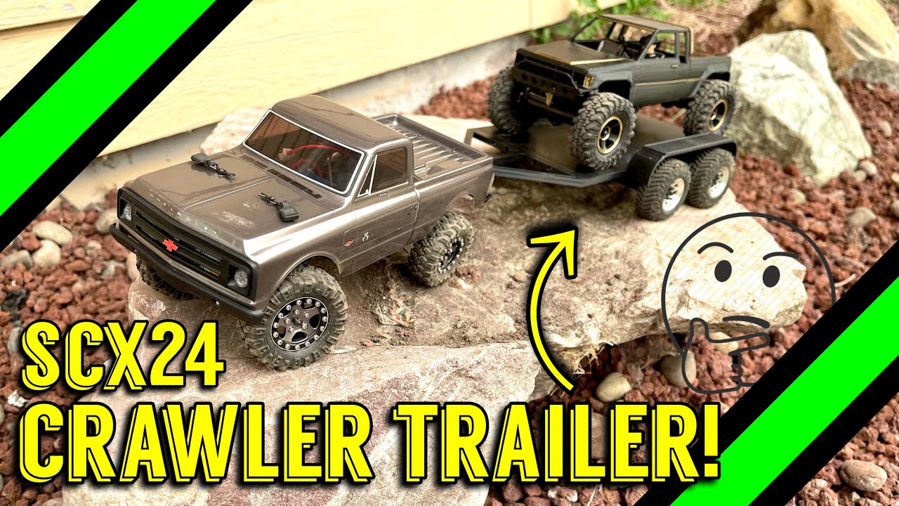 Scx24 Crawler Trailers are Awesome!