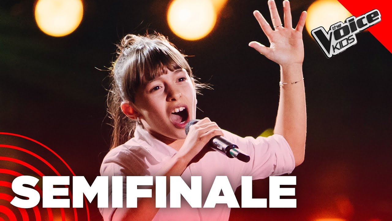 Nicole canta “Alghero” di Juni Russo |The Voice Italy Kids | Semifinale
