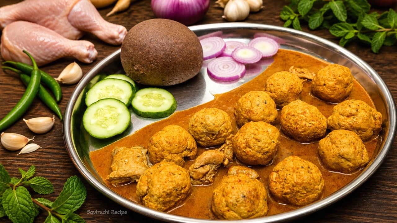 ನೀವು ಯಾವತ್ತು ತಿಂದಿರಲ್ಲ ಚಿಕನ್ ಕೈಮ ಉಂಡೆ ಸಾರು! Chicken Kaima Sambar Recipe | Keema Masala | Kaima Saaru