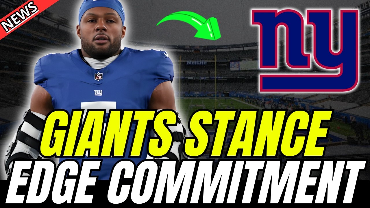 🚨😱 Giants Outline Defensive Vision Around Rising Edge Star! NEW YORK GIANTS NEWS TODAY
