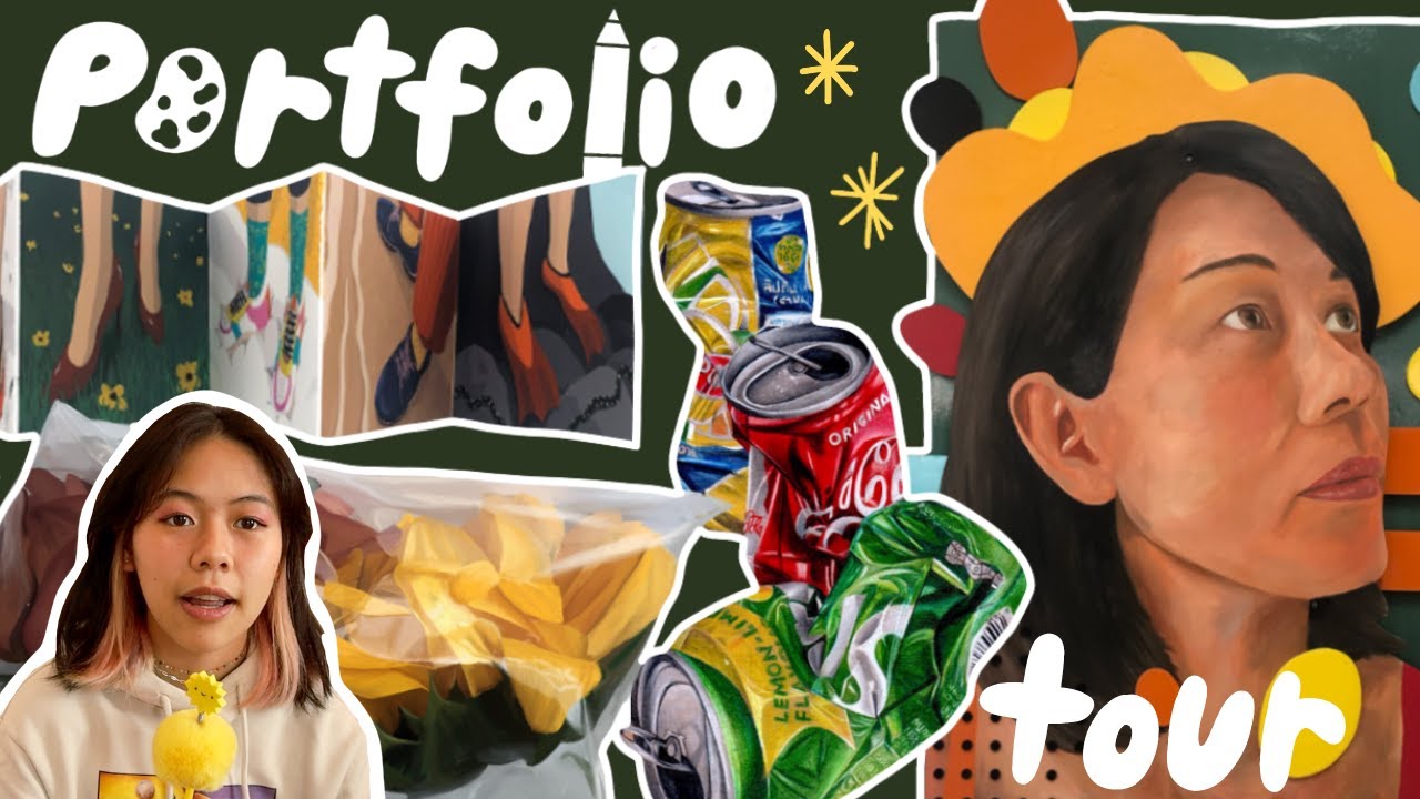 art portfolio tour (accepted UAL, Kingston, Roehampton, Kent)