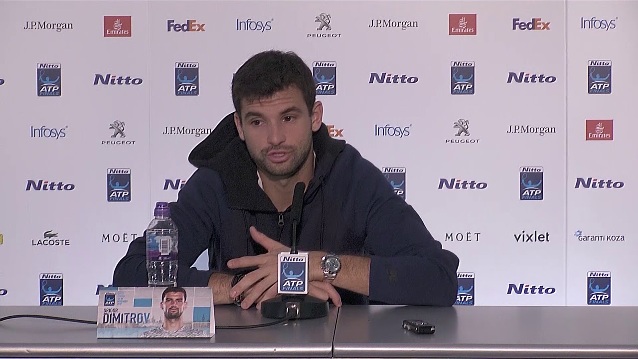 I'm not baby Fed anymore, says Grigor Dimitrov -  PRESS CONFERENCE (ENGLISH & BULGARIAN)
