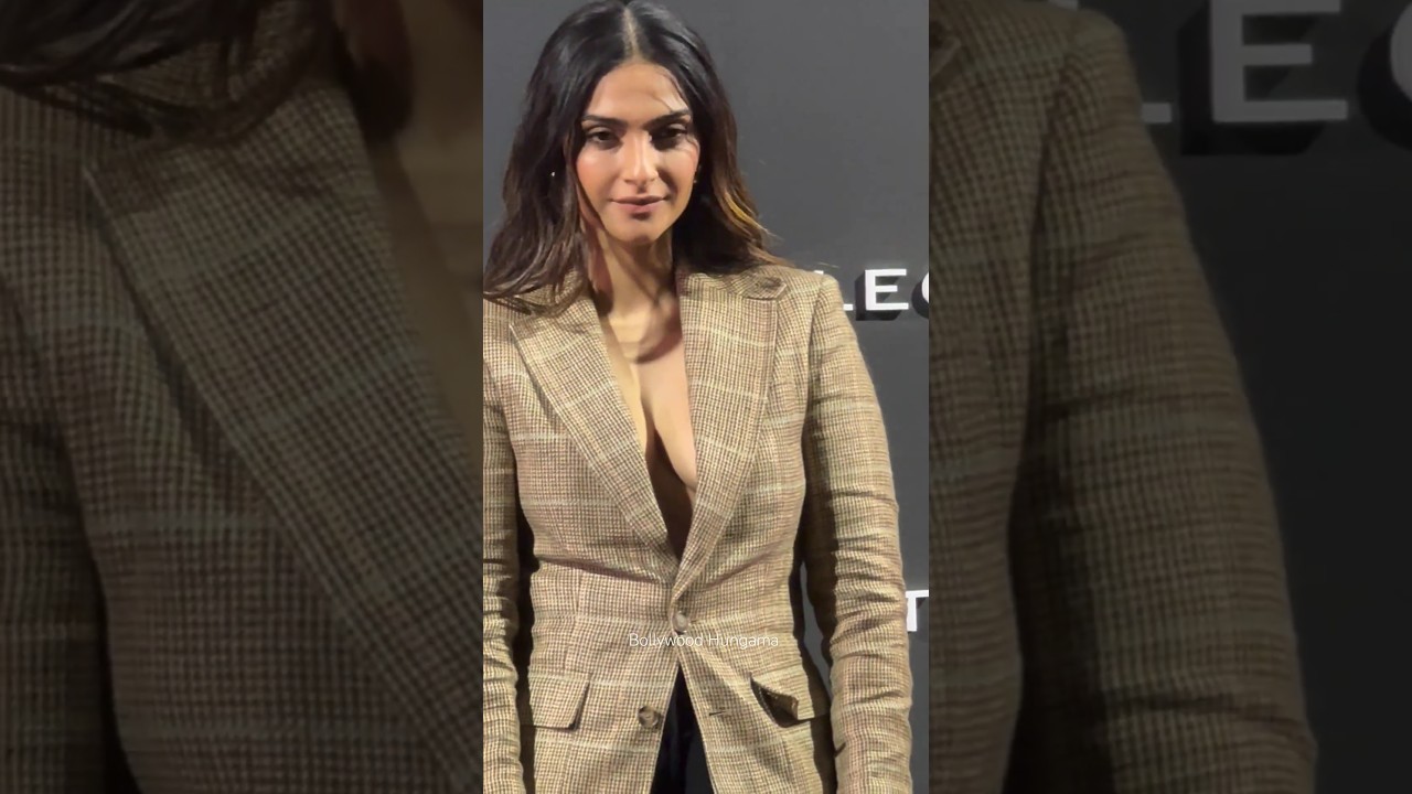 #sonamkapoor slays the #bosslady look with style #shorts #mumbai