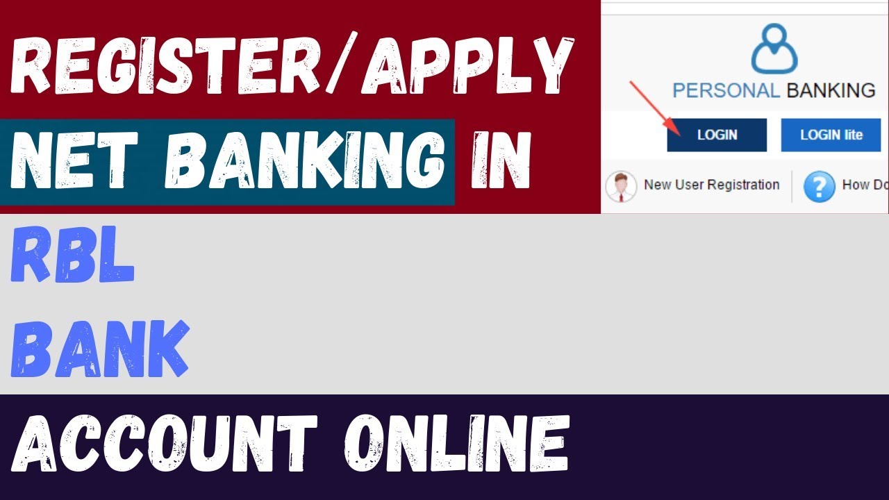 How to Register/Apply/Activate RBL Bank Internet/Net Banking Online