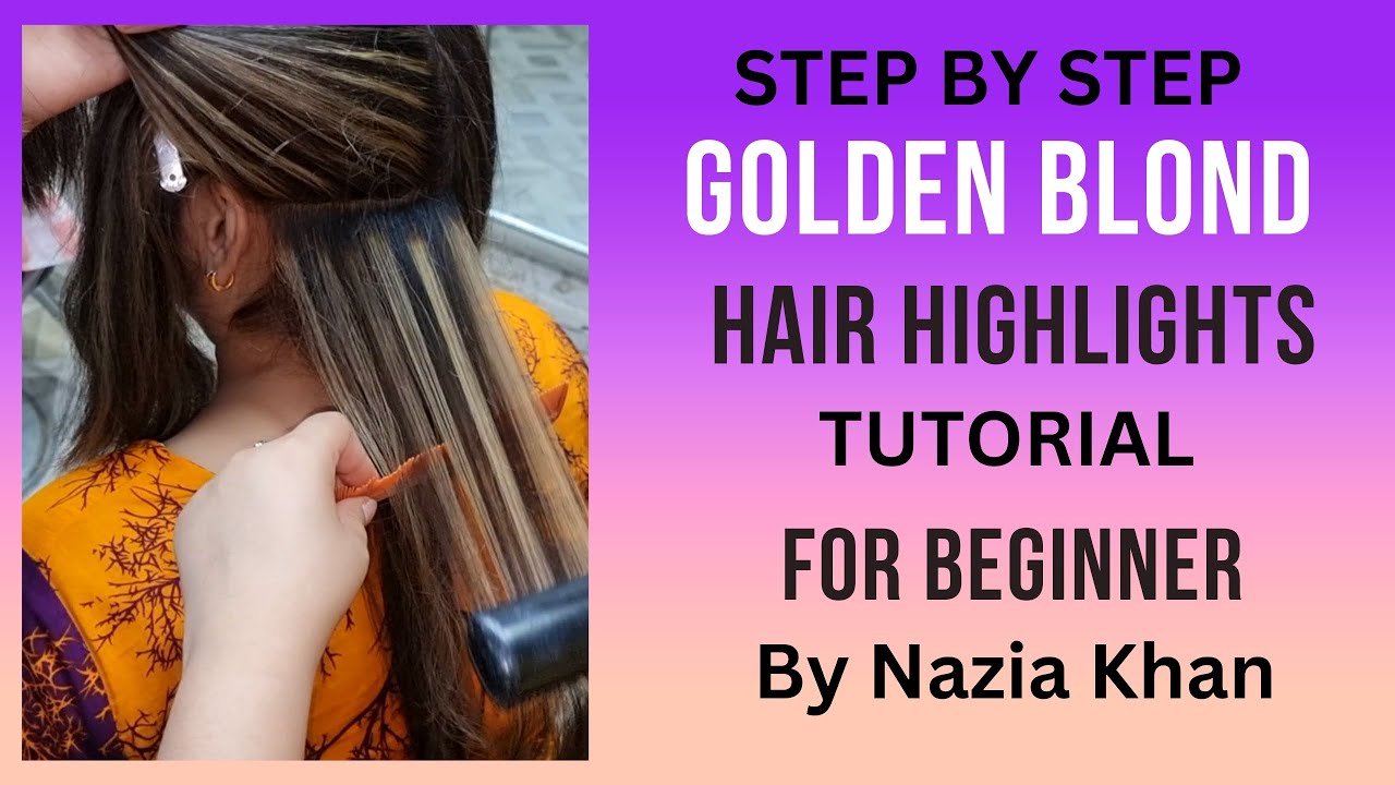 How to do Global highlights With Weaving Technique | Highlight Color technique by Lashes Parlour