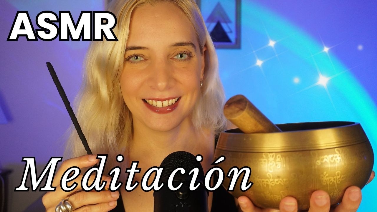 ASMR MEDITACIÓN PARA DORMIR 😴 LIMPIEZA ENERGÉTICA CON CUENCOS Y SUSURROS