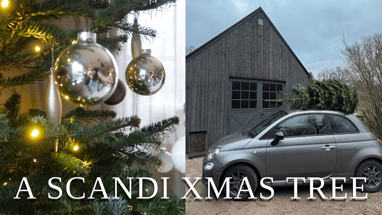 DECORATING my SCANDINAVIAN CHRISTMAS TREE & Hot Cocoa Setup I Slow living in Sweden