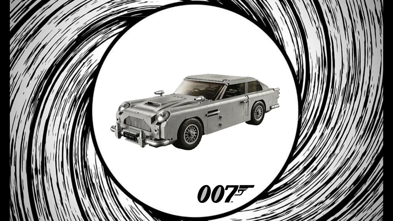Bela 11010 Aston Martin DB5 Джеймса Бонда, аналог Lego 10262