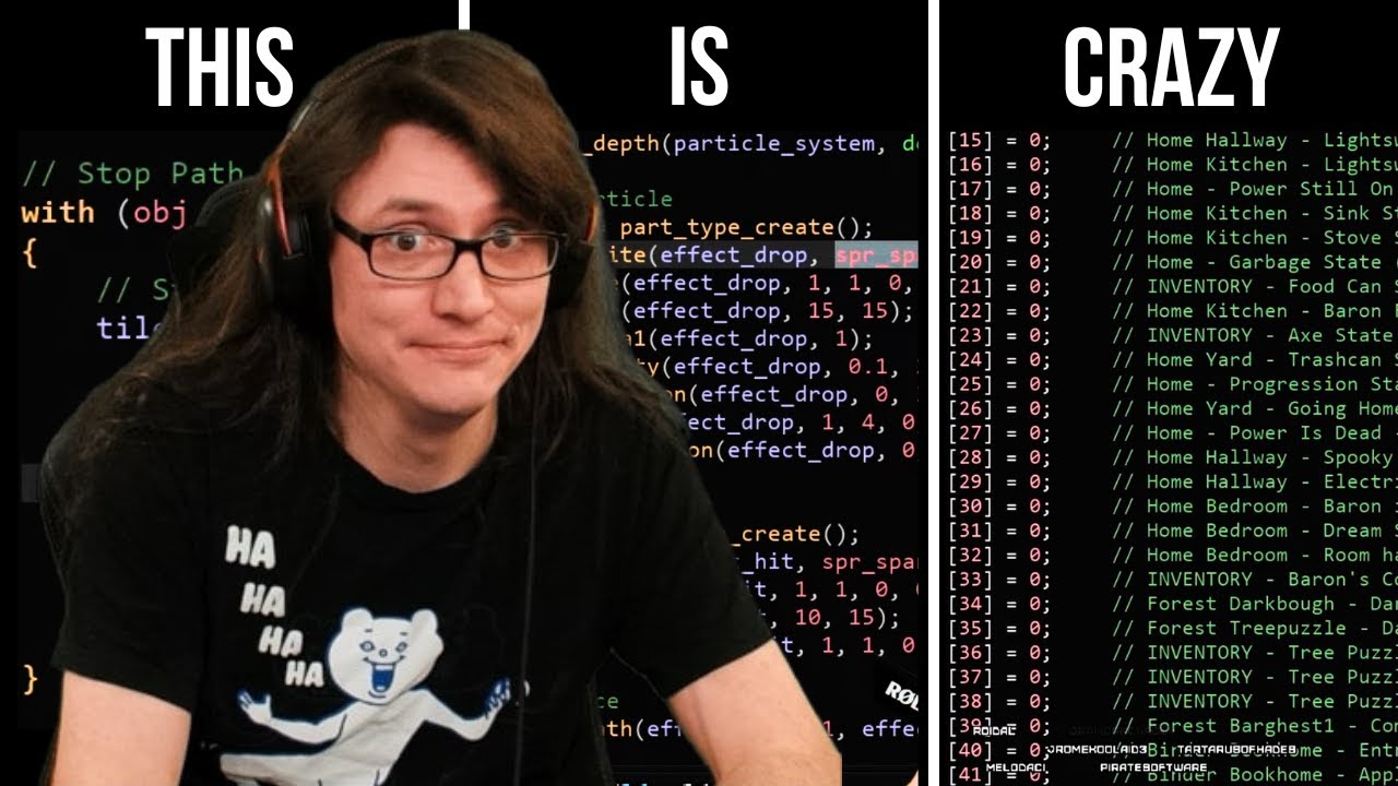 Making Pirate Software's Code More Readable. Oh boy...