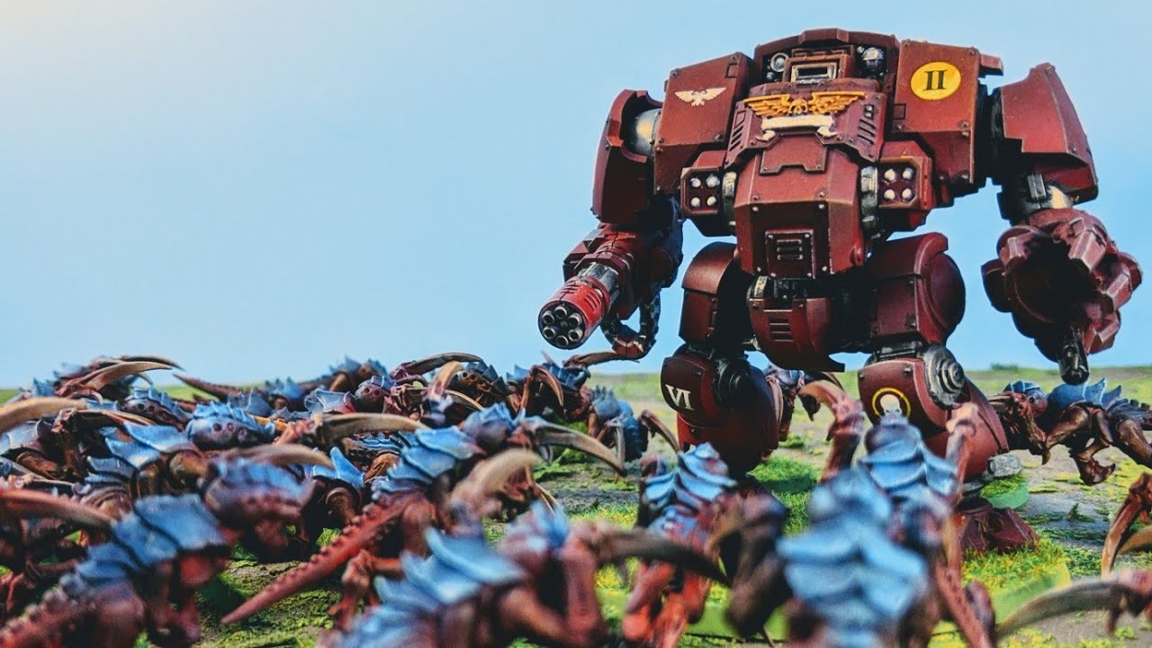 40K Faceoff: Redemptor Dreadnought v 30x Hormagaunts