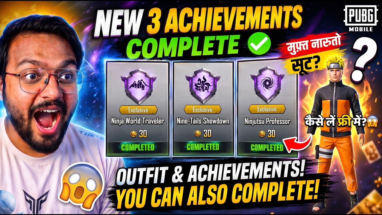 How to Complete Ninja World Traveler, Nine-Tails Showdown, and Ninjutsu Professor Achievements in...