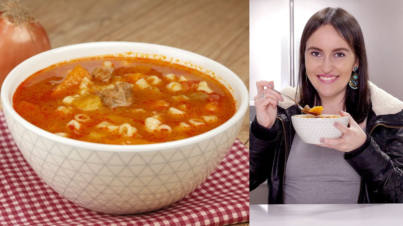 SOPA DE CARNE COM LEGUMES E MACARRÃO | Cook'n Enjoy #453