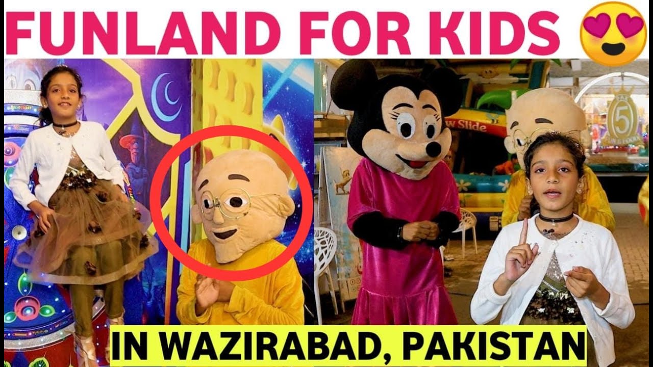 FUNLAND FOR KIDS IN WAZIRABAD, PAKISTAN || MANO VLOG 3 || KIDS JOYLAND IN PAKISTAN & INDIA || MANO