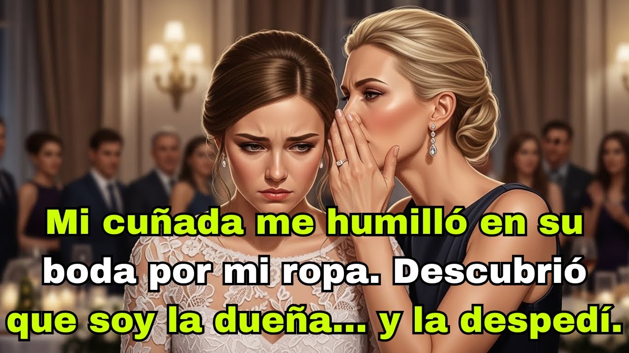 Mi cuñada me humilló en su boda por mi ropa. Descubrió que soy la dueña... y la despedí.