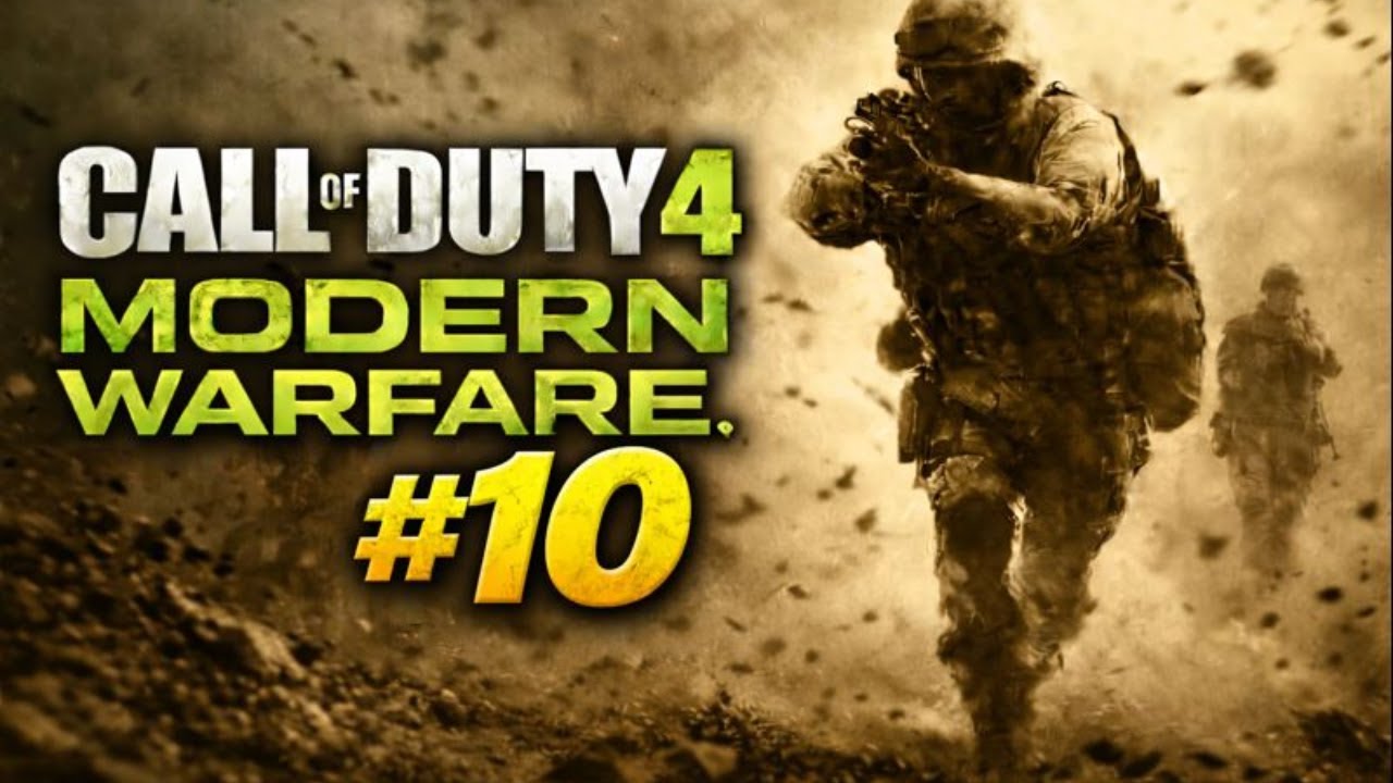 Call of Duty 4 Modern Warfare (2007) PC Mission 10: All Ghillied Up