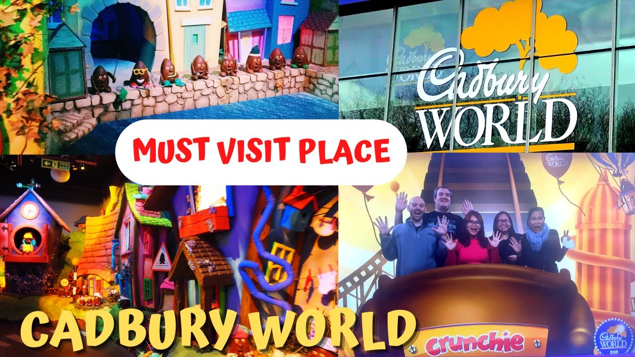 CADBURY WORLD BIRMINGHAM | CHOCOLATE FACTORY TOUR IN ENGLAND