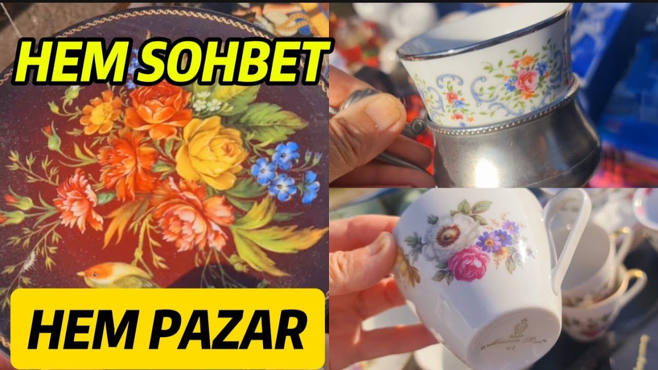 ARKADAŞ VE DOSTLARLA KARŞILAŞTIM #deutschland #türkiye #antika #azerbaycan #bitpazarı #trödelmarkt