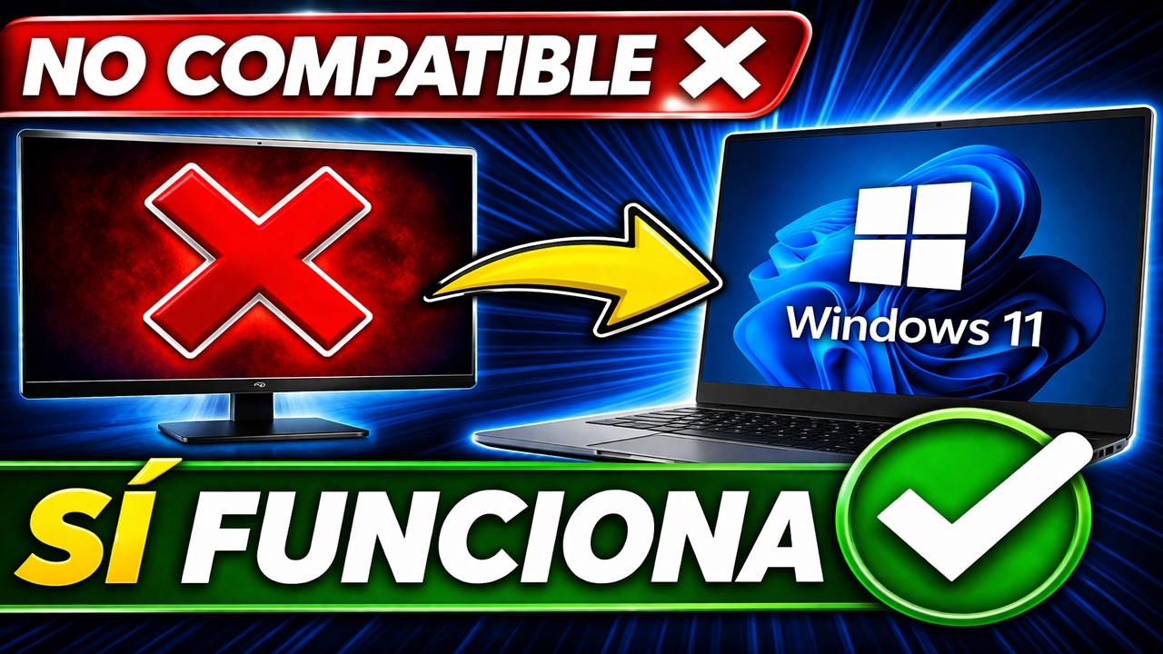 💻 Instala Windows 11 25H2 en Cualquier PC 🔥 SIN TPM, SIN Secure Boot (Con Rufus)