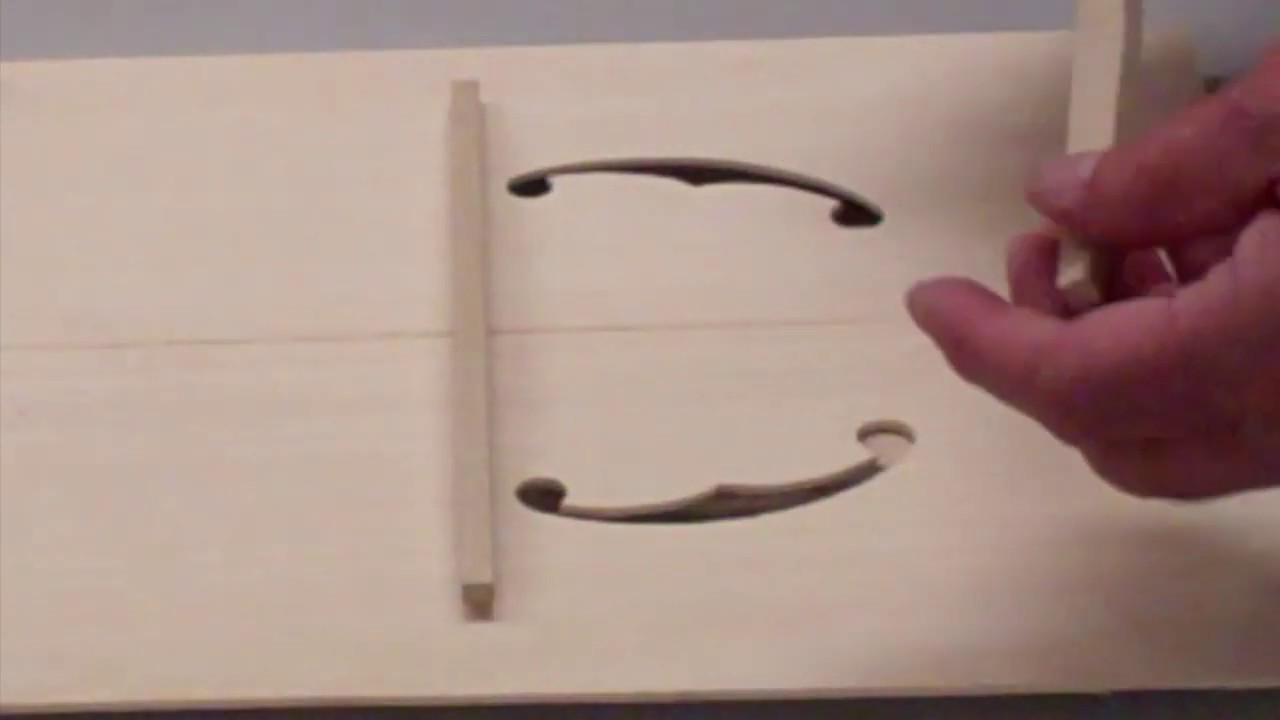 How to Make an Acoustic Kirar   Part 13   Make the Top