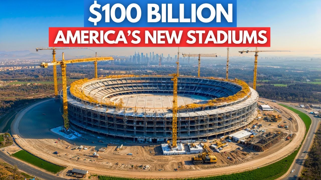 The $100 BILLION New Stadiums That Will Redefine American Sports!