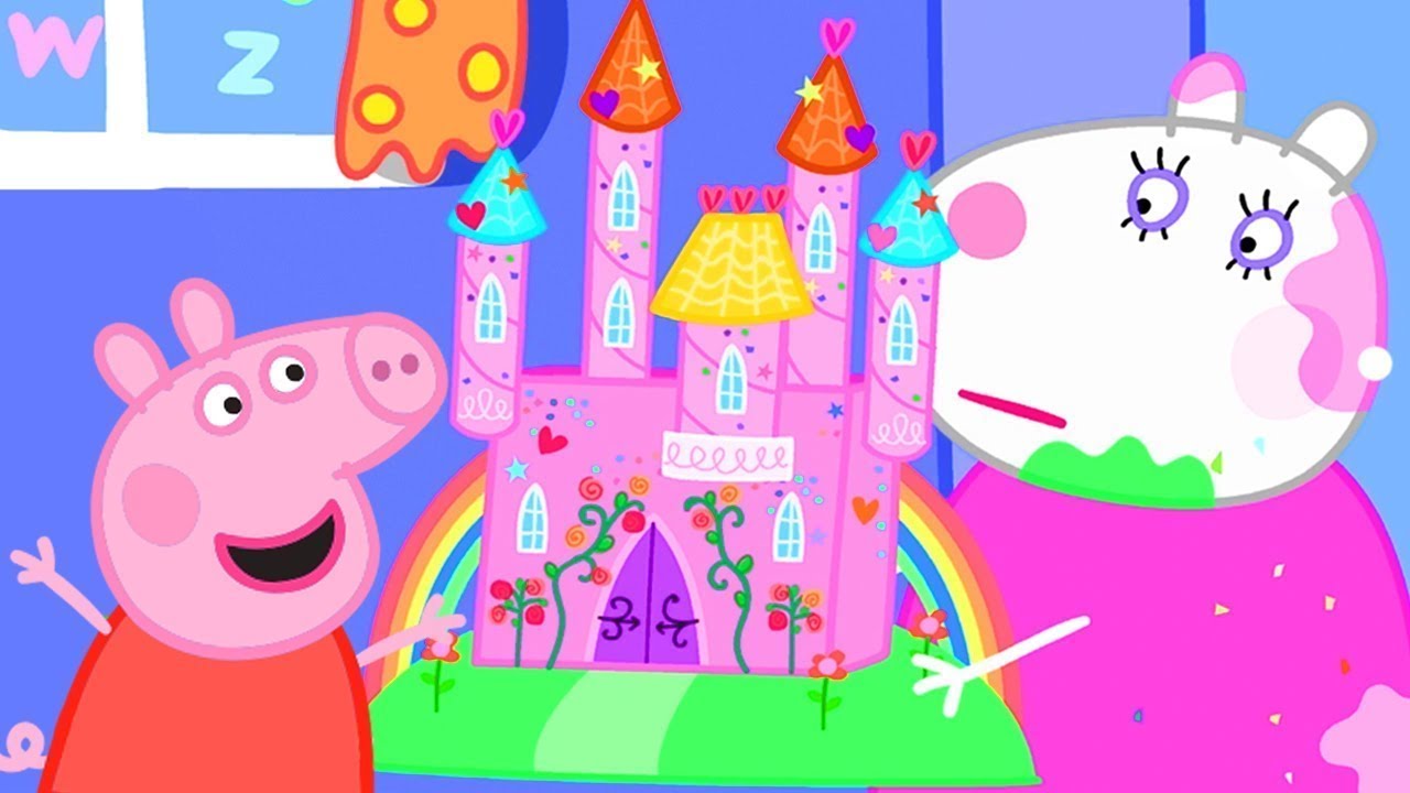 Peppa Pig Italiano 🏰 Il Progetto Scolastico - Collezione Italiano - Cartoni Animati