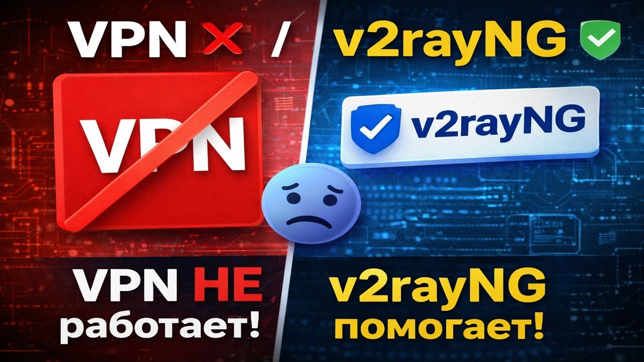 VPN больше не работает? Вот что реально помогает (v2rayNG)