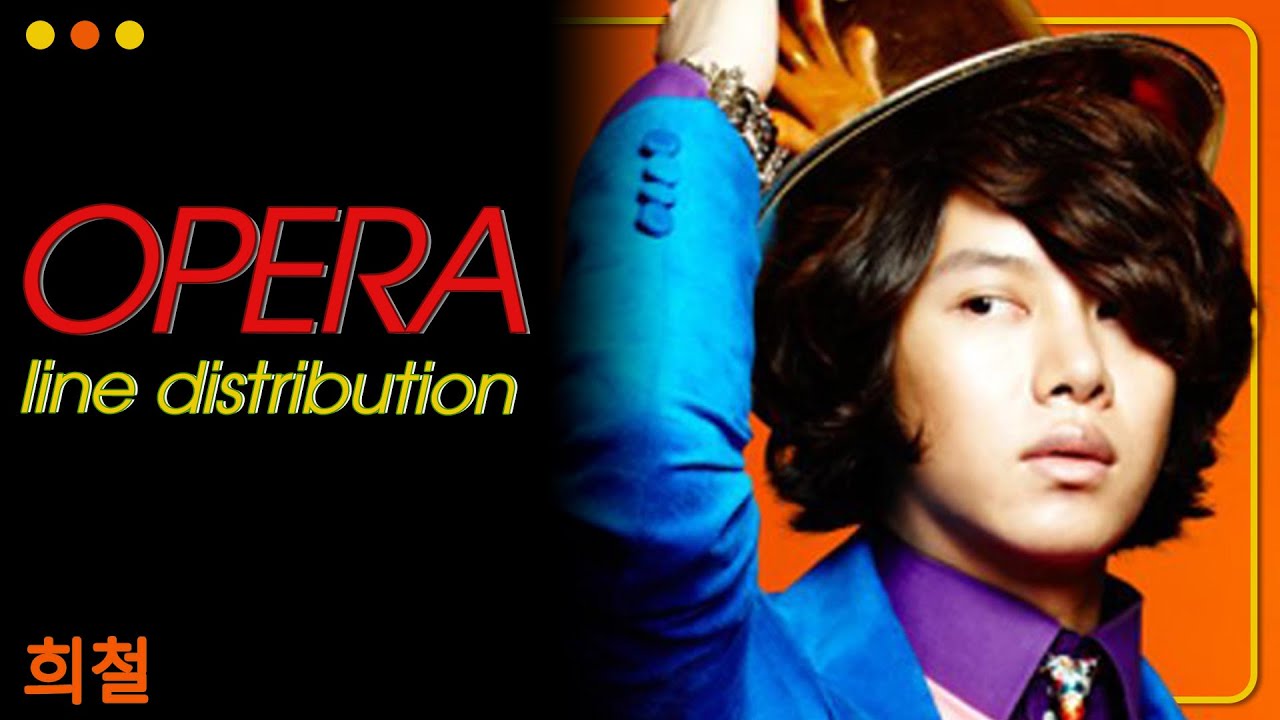 Super Junior (슈퍼주니어) - Opera (오페라) [Line Distribution]