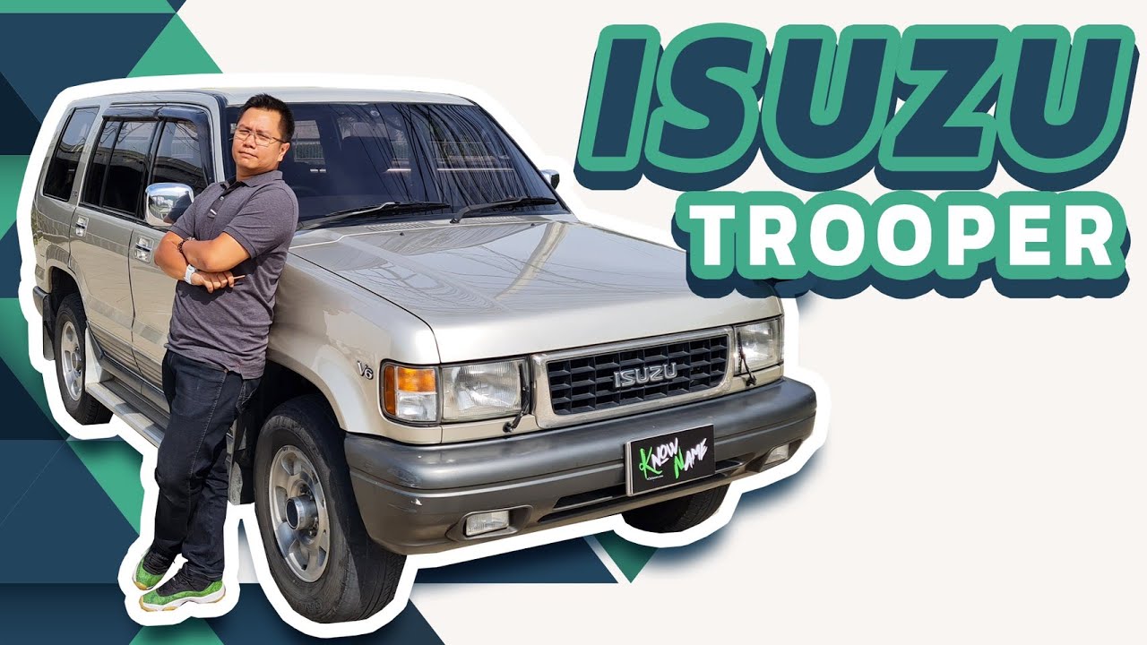 รีวิวIzusu trooper LS 3.2 limited ปี 1997เครื่องยนต์เบนซินV6 4wd อีซุสุทรูเปอร์สีทอง ปี 1997 สภาพสวย