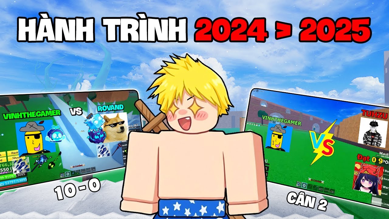 PvP-путешествие VinhTheGamer (2024-2025) 😱