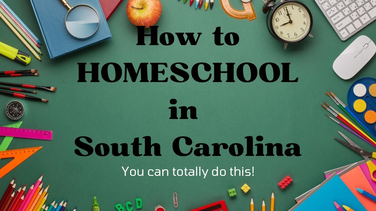 How to homeschool in South Carolina! Hint...You can totally do this!