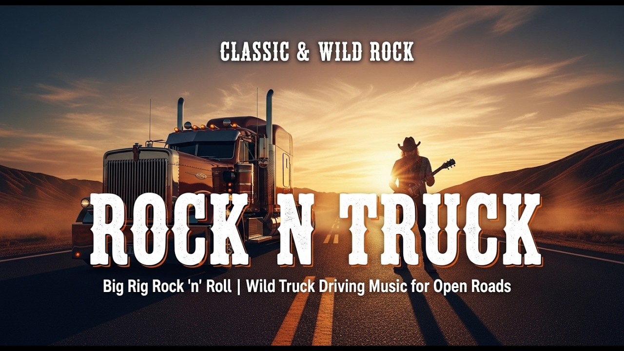 Big Rig Rock ‘n Roll 🚛 Wild Highway Driving Music Playlist 2026
