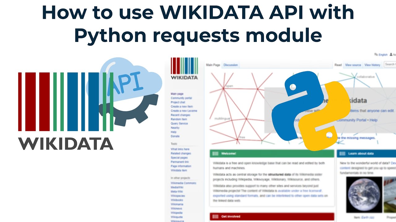 How to use Wikidata API using Python requests module.