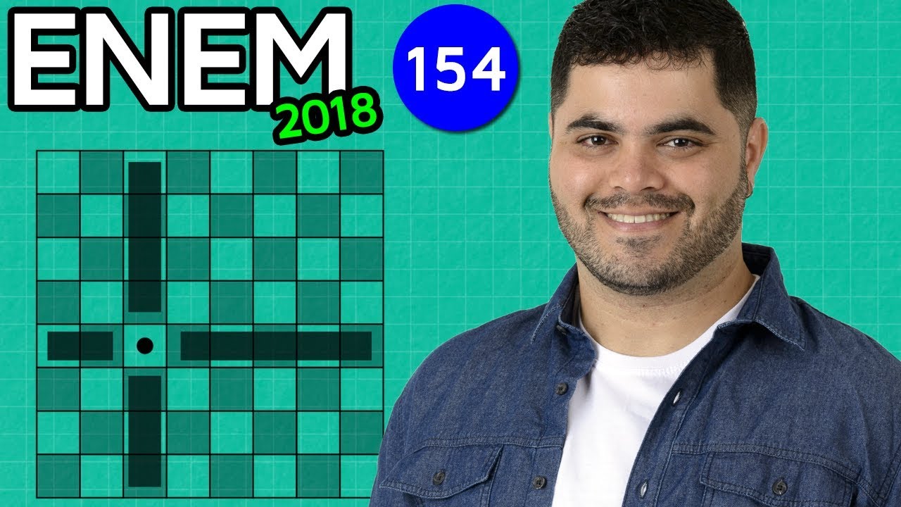 🔥 ENEM 2018 Matemática 154 👉🏻 Probabilidade e Dimensões do Tabuleiro