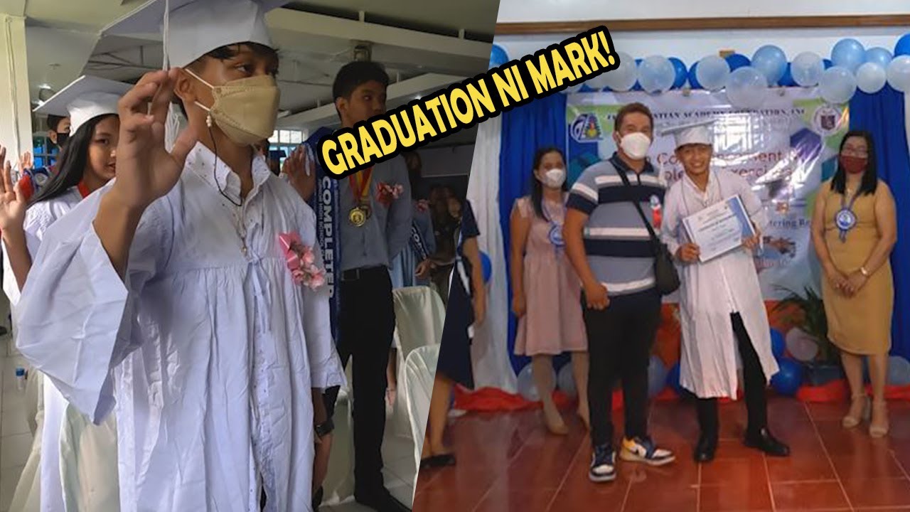 MARK MALUNGKOT SA KANYANG GRADUATION
