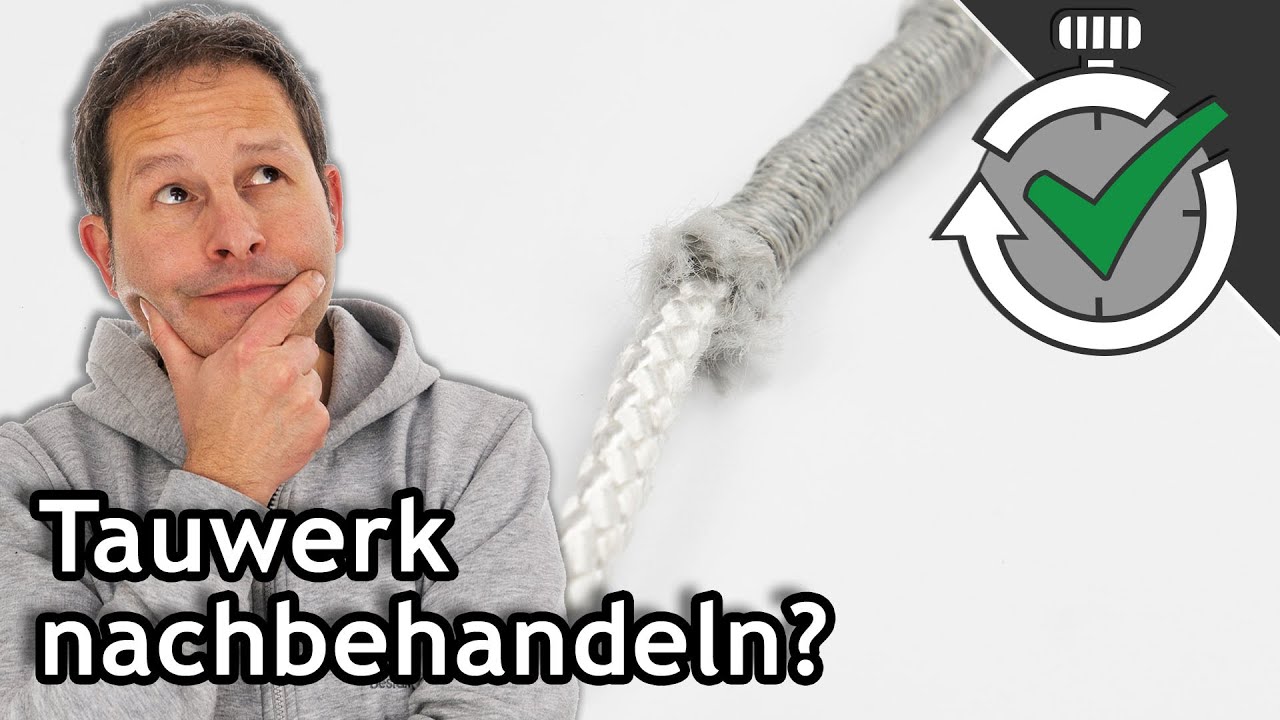 Tauwerk der Sonnensegel-Anlage: Muss man dieses nachbehandeln? | Quick Tips ☀️ Pina