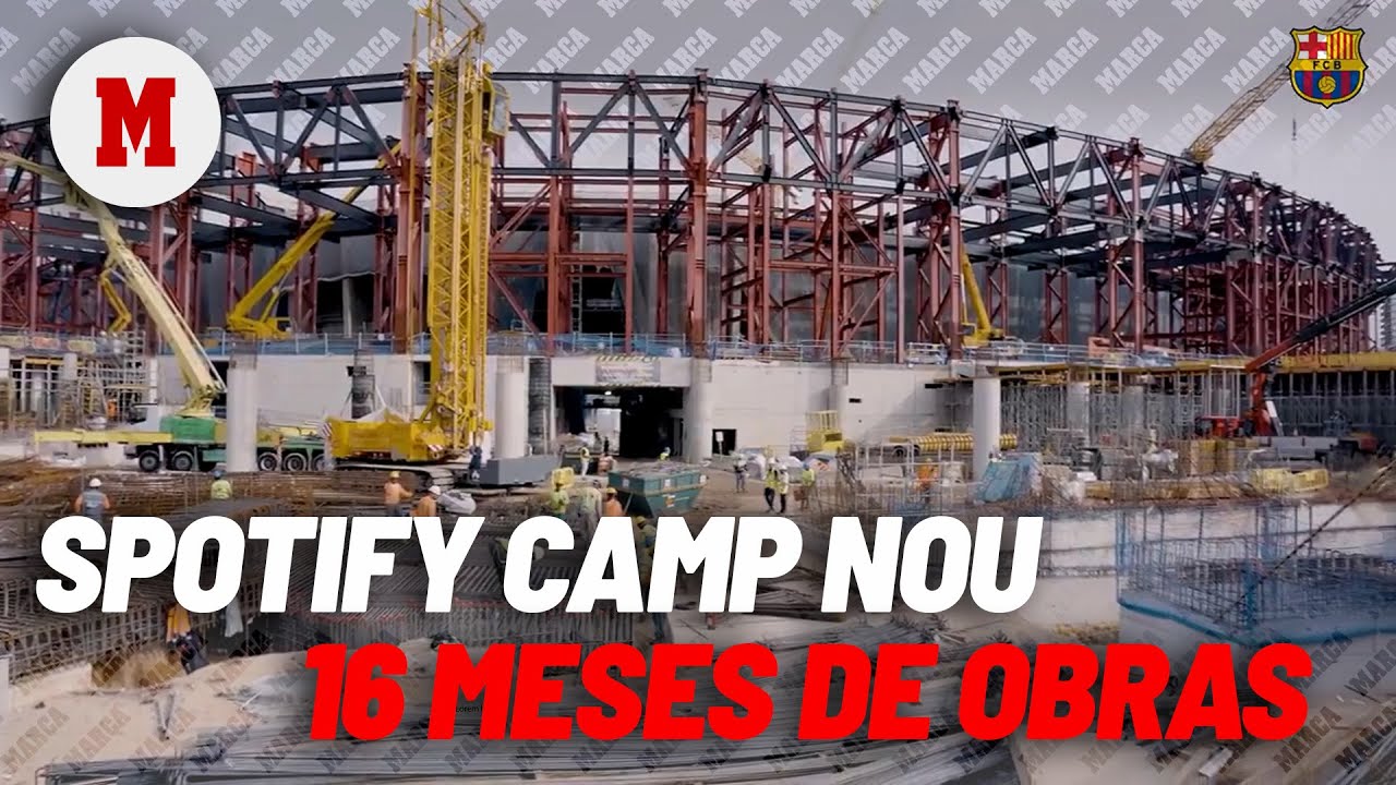 As&iacute; ha ido cambiando el aspecto del Spotify Camp Nou en 16 meses de obras I MARCA