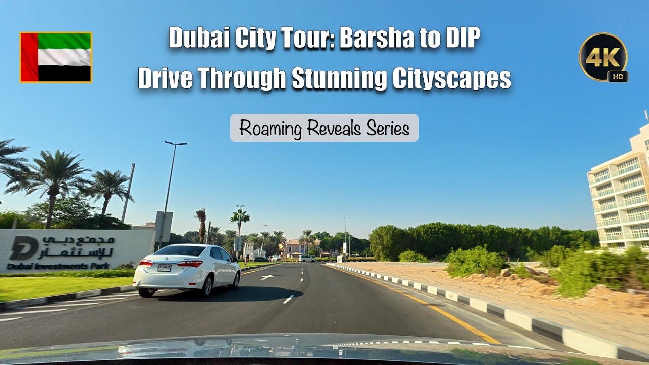 Dubai City Tours - Barsha to DIP (Dubai Investments Park) - Ep 20 #dubai #trending