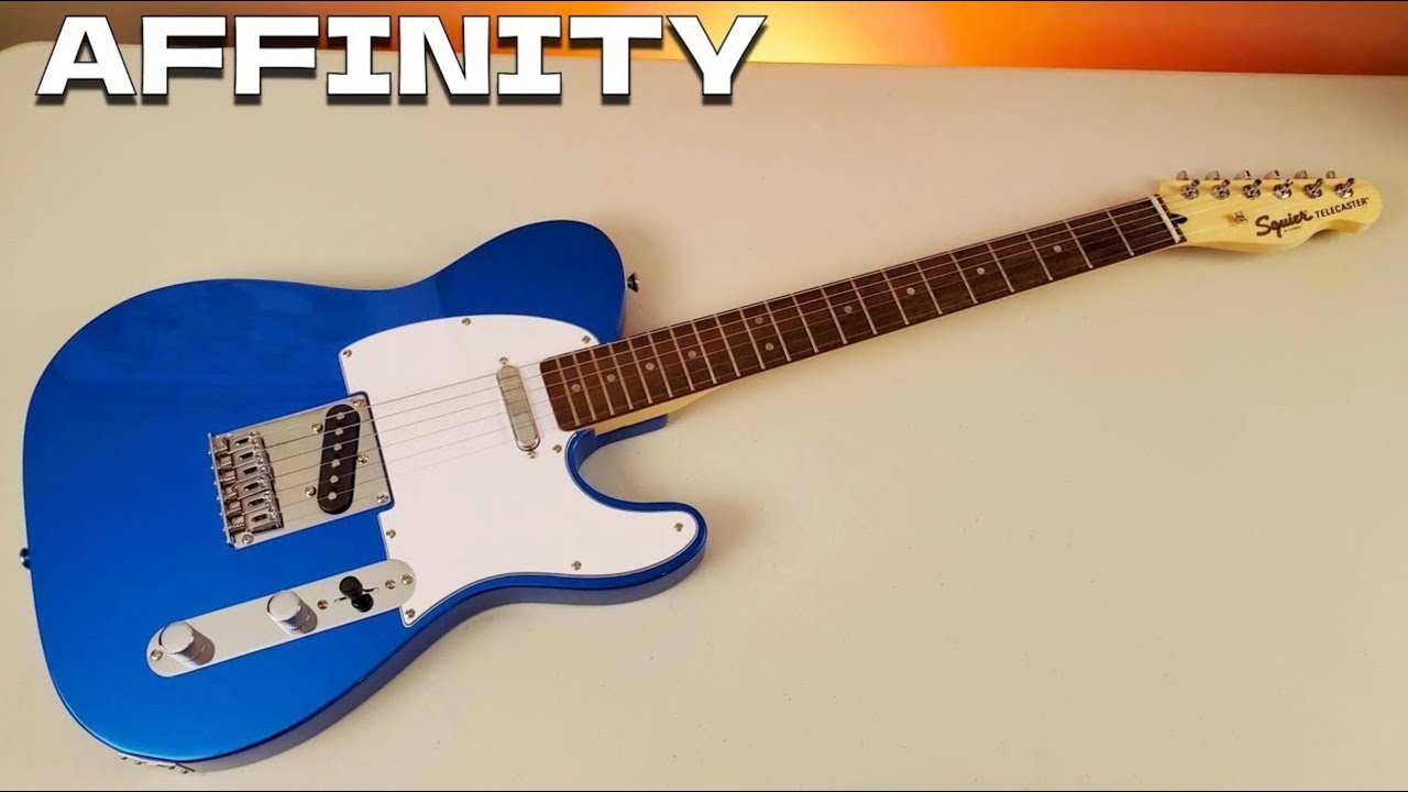 MEJOR RELACIÓN CALIDAD PRECIO TELECASTER   SQUIER AFFINITY