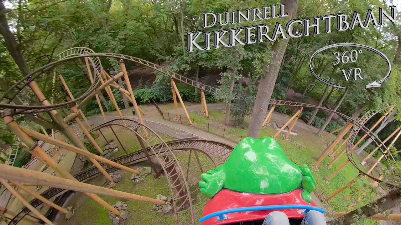 Duinrell Kikkerachtbaan 360° VR POV Onride
